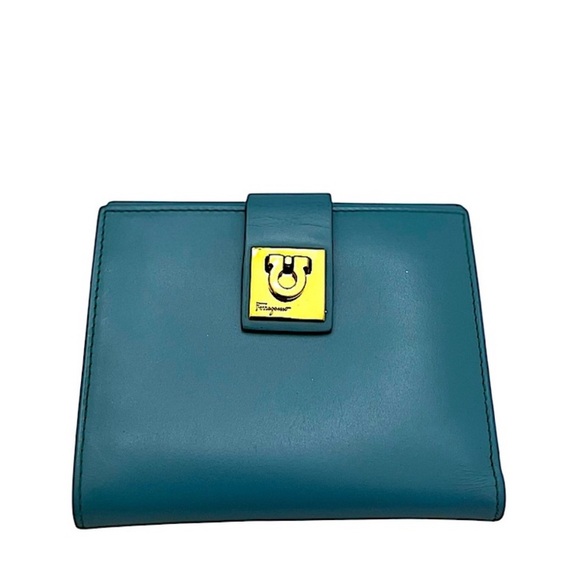 SALVATORE FERRAGAMO LEATHER BIFOLD WALLET
